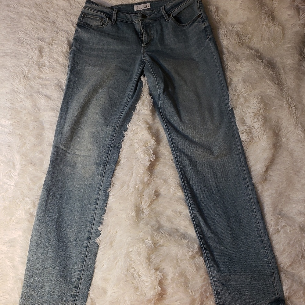 Loft curvy skinny jeans